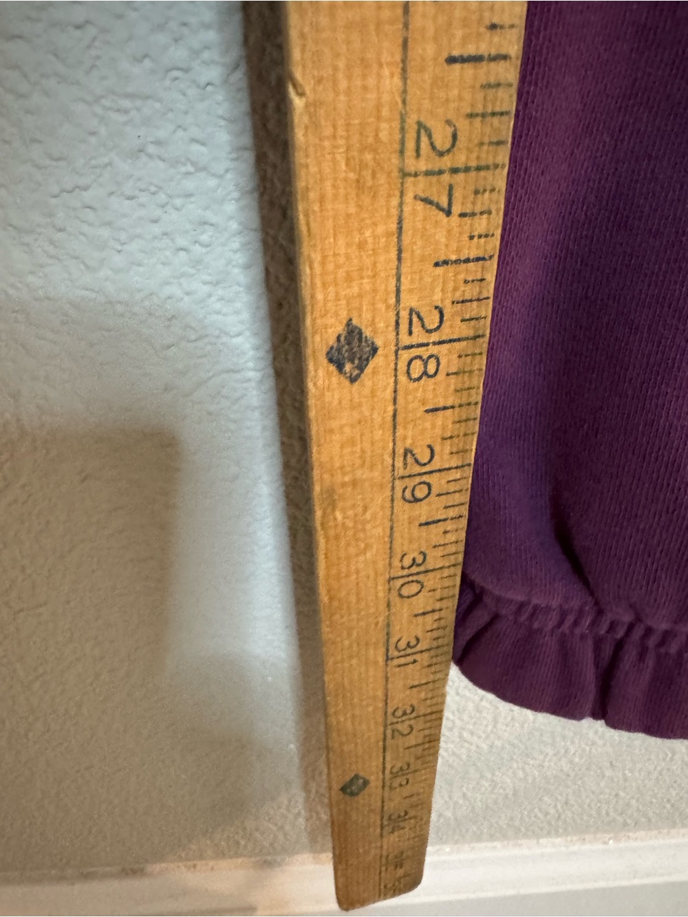 American Tall Plum Purple Joggers Small Tall 31” Inseam - Picture 6 of 6